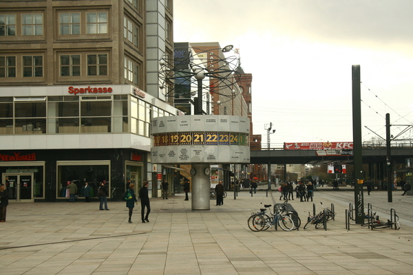 World Time Clock on Alexanderplatz